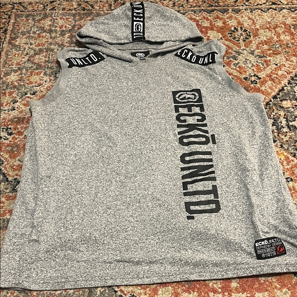 sleeveless hoodie
